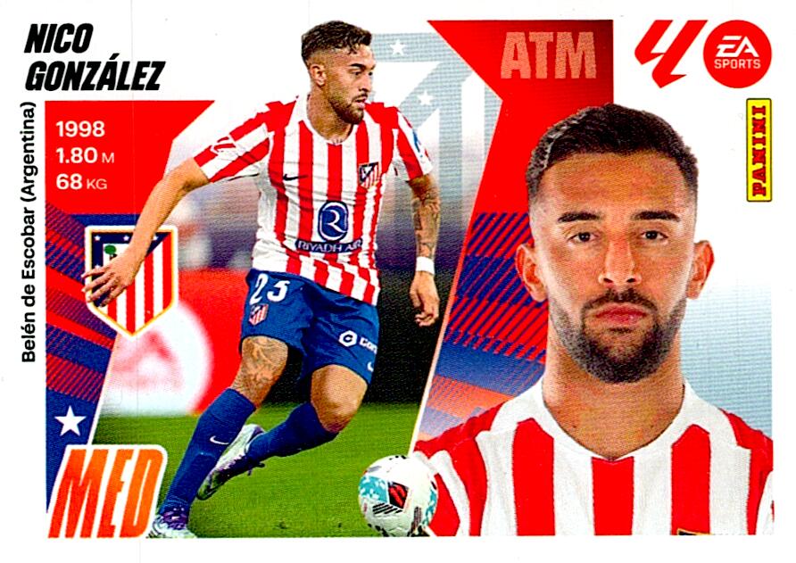 LIGA ESTE 2025/2026 NICO GONZALEZ Nº12 BIS CUARTA EDICION