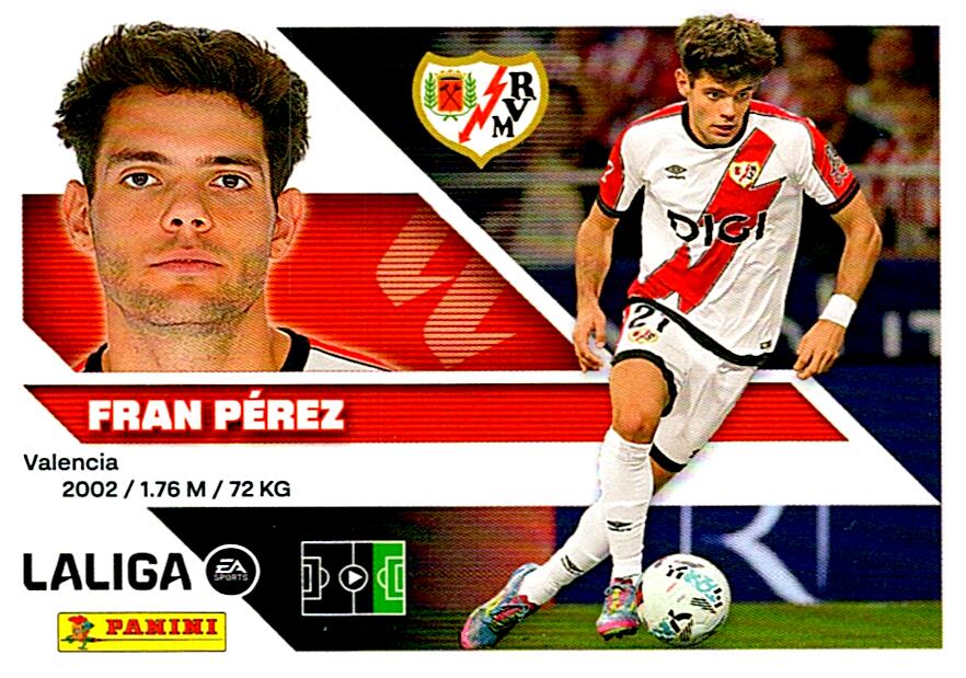 LIGA ESTE 2026/2027  RAYO VALLECANO FRAN PÉREZ Nº17