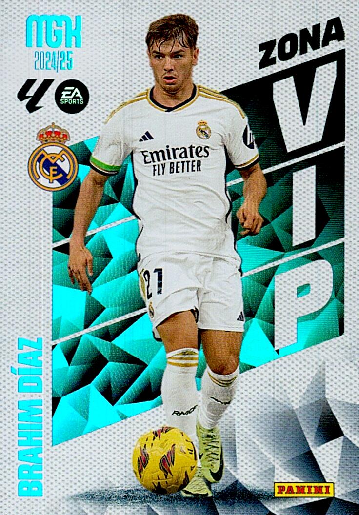 Megacracks 2024/2025 BRAHIM DIAZ ZONA VIP Nº 390