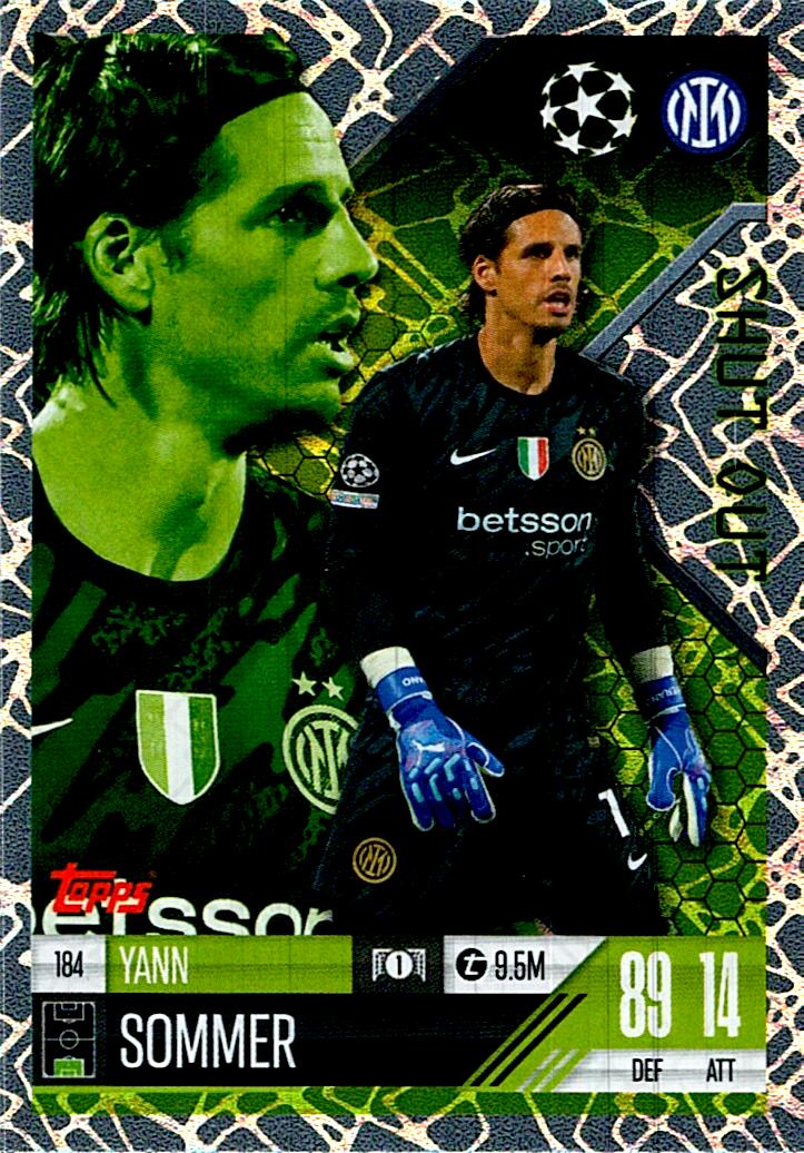 Match Attax Extra 2025 Yann Sommer Shut Out nº184