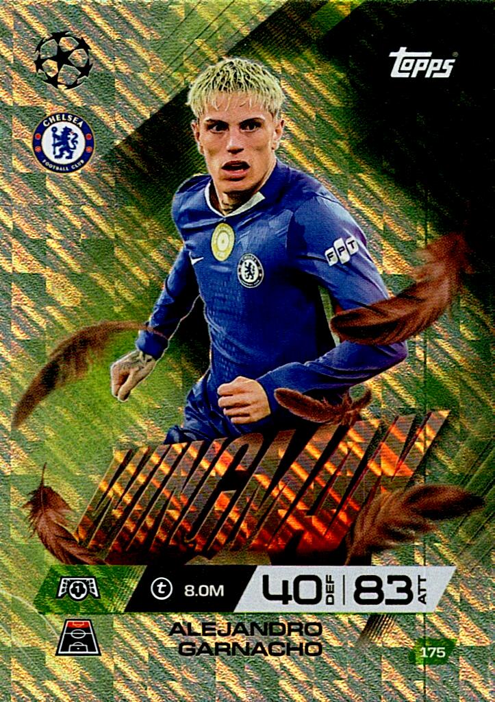 TOPPS MATCH ATTAX EXTRA 2025/26 ALEJANDRO GARNACHO WINGMAN Nº175