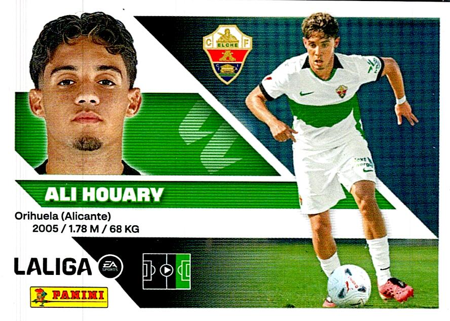 LIGA ESTE 2026/2027 ALI HOUARY ELCHE CF Nº17 SEGUNDA EDICION
