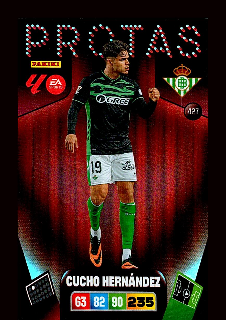 ADRENALYN LA LIGA 2025/2026 CUCHO HERNANDEZ PROTAS Nº427