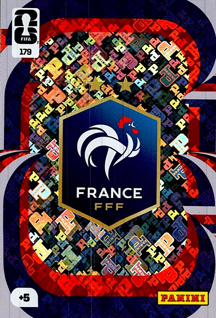 ADRENALYN WORLD CUP 2026 ESCUDO FRANCE Nº179