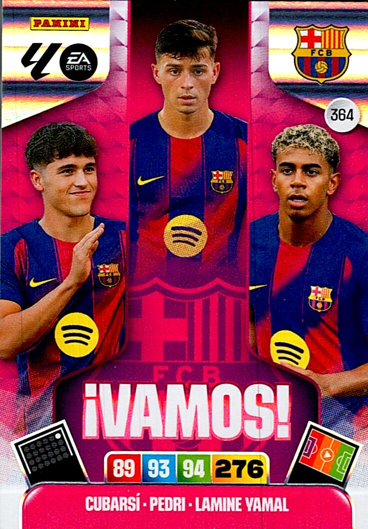 ADRENALYN LA LIGA 2025/2026 FC BARCELONA ¡VAMOS! Nº364