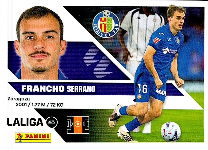 LIGA ESTE 2026/2027 FRANCHO GETAFE CF Nº13 TERCERA EDICION