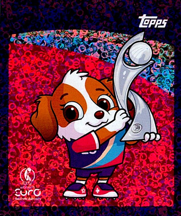 TOPPS WOMEN´S EURO SWITZERLAND 2025 MASCOTA Nº4