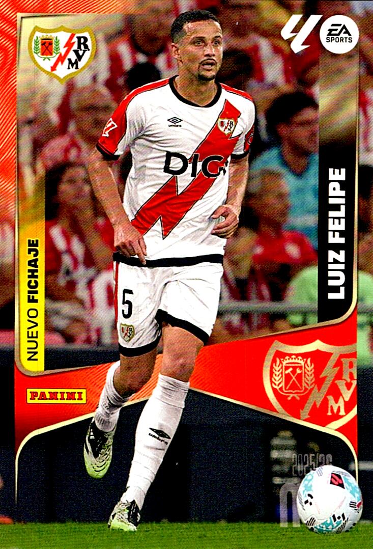 MEGACRACKS 2025/2026 LUIZ FELIPE ULTIMO FICHAJE Nº480 TERCERA EDICION