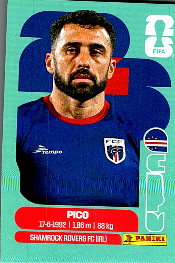 STICKERS FIFA WORLD CUP 2026 PICO NºCPV 4