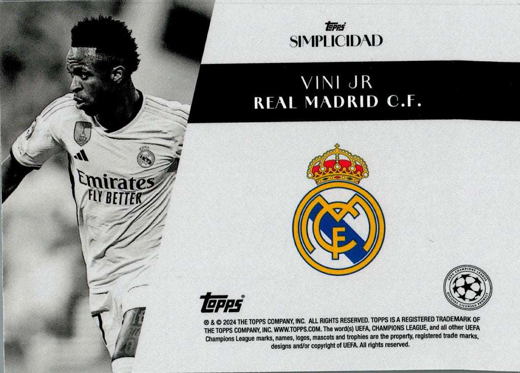 TOPPS SIMPLICIDAD UCL 2024 VINI JR