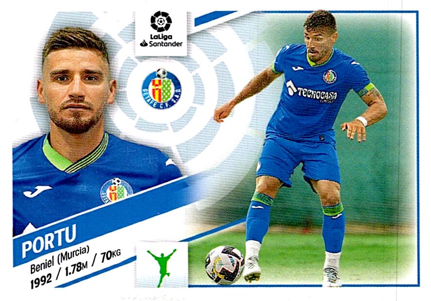Cromo Liga Este 2022/2023 PORTU ULTIMO FICHAJE Nº6 SEGUNDA EDICION