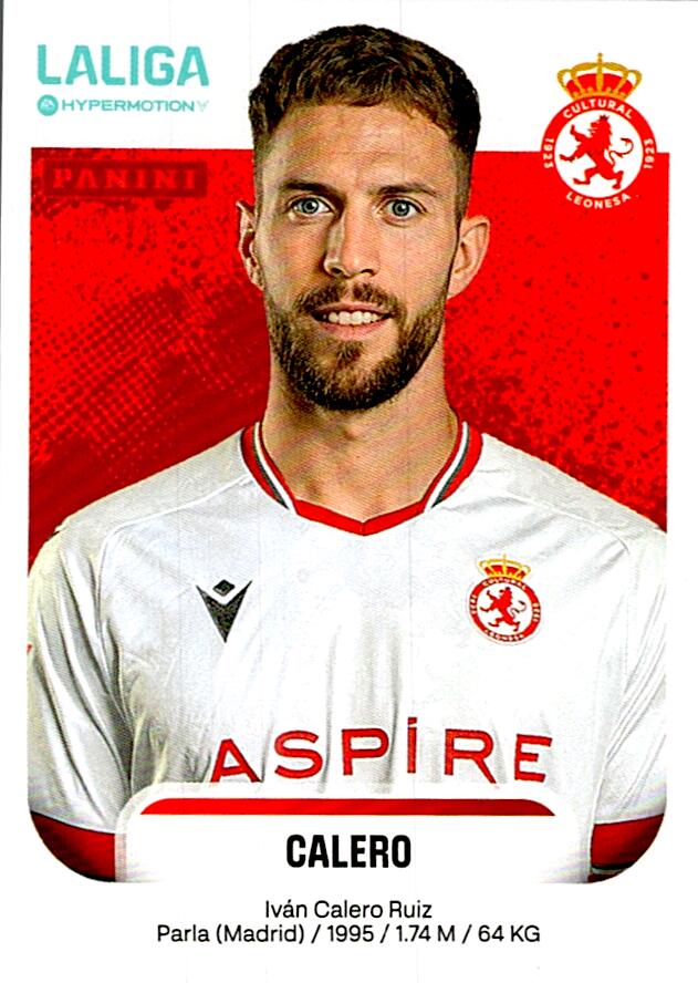 LALIGA HYPERMOTION 2025-26 CALERO CULTURAL LEONESA Nº158