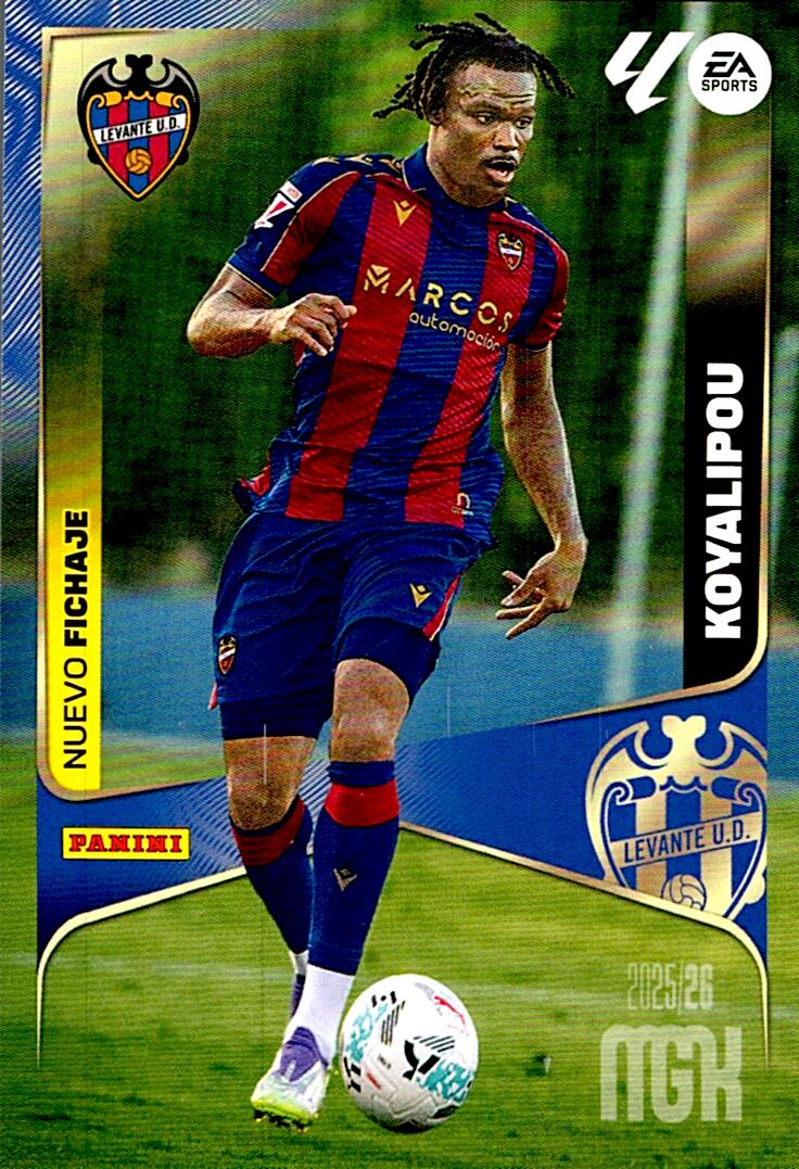 MEGACRACKS 2025/2026 KOYALIPOU ULTIMO FICHAJE Nº481 TERCERA EDICION