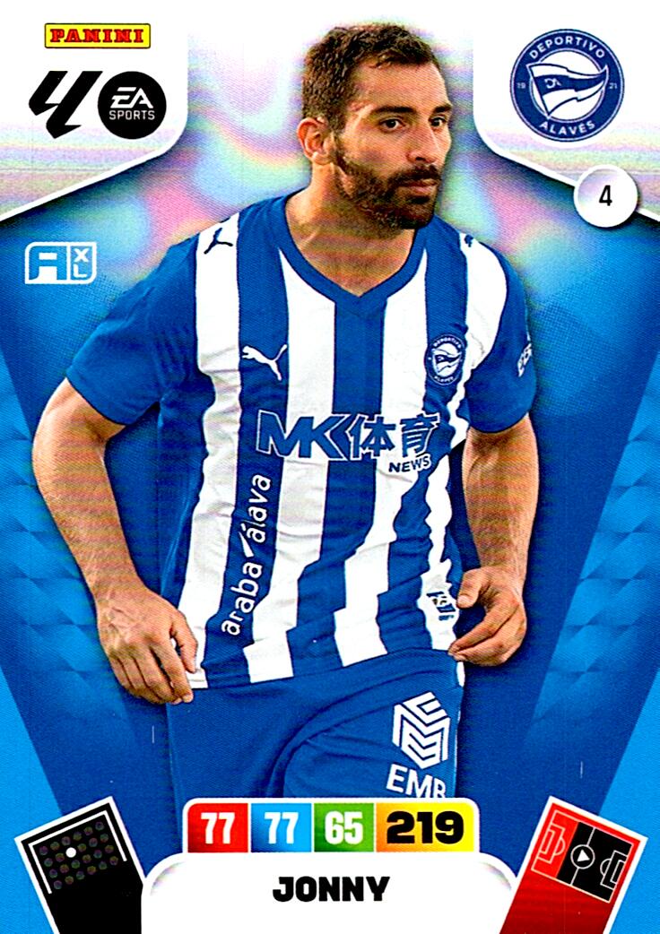 ADRENALYN LA LIGA 2025/2026 JONNY D. ALAVES Nº4