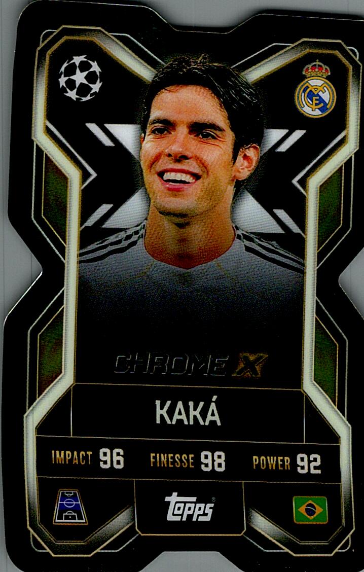 TOPPS MATCH ATTAX EXTRA 2025/26 KAKA CHROME X NºCX5