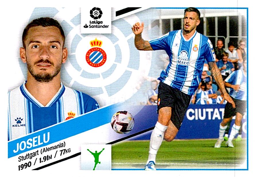 Cromo Liga Este 2022/2023 JOSELU ULTIMO FICHAJE Nº7 SEGUNDA EDICION