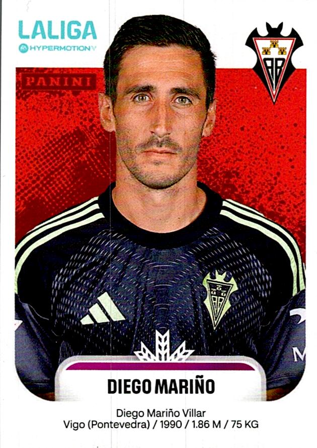 LALIGA HYPERMOTION 2025-26 DIEGO MARIÑO ALBACETE Nº5
