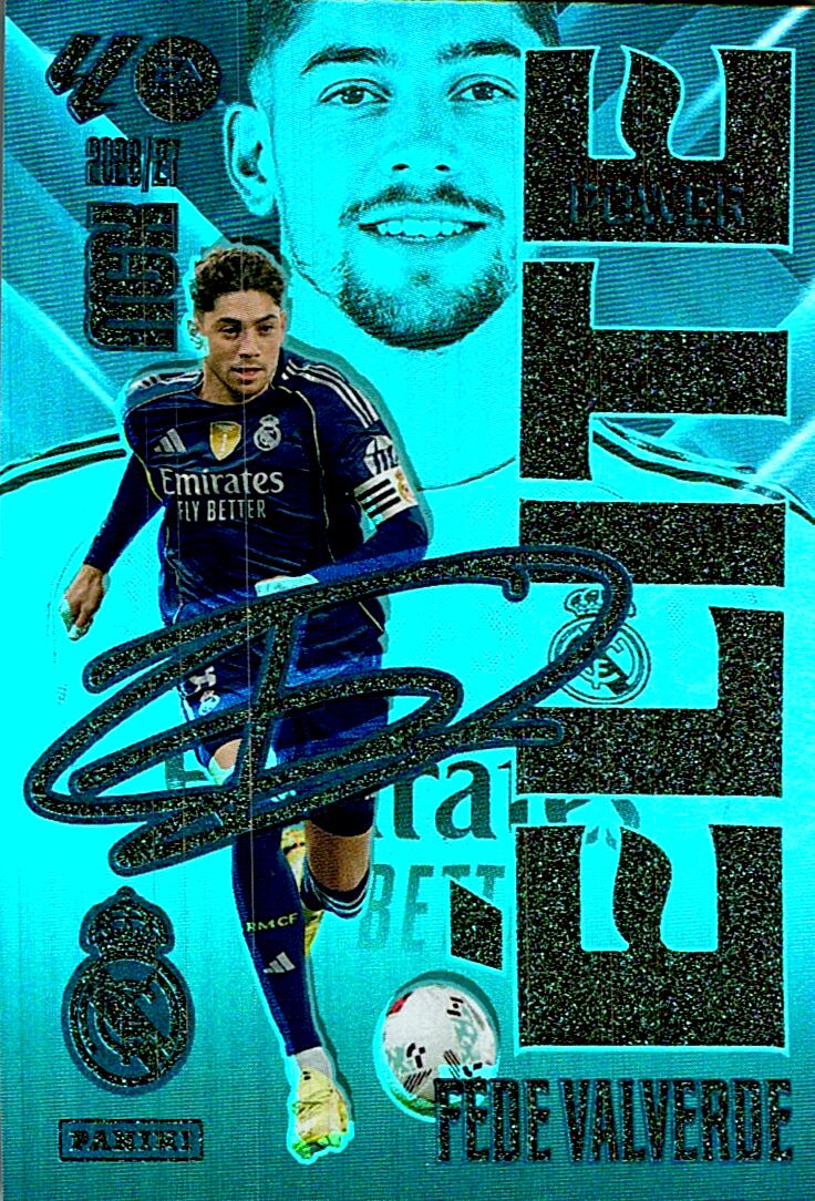MEGACRACKS 2026/2027 ÉLITE POWER 5P FEDE VALVERDE REAL MADRID