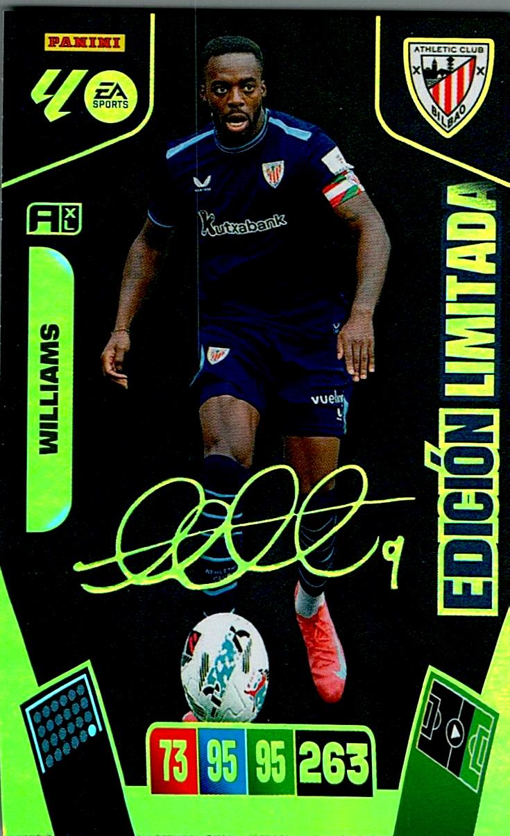 ADRENALYN LA LIGA 2025/2026 WILLIAMS EDICION LIMITADA AUTO