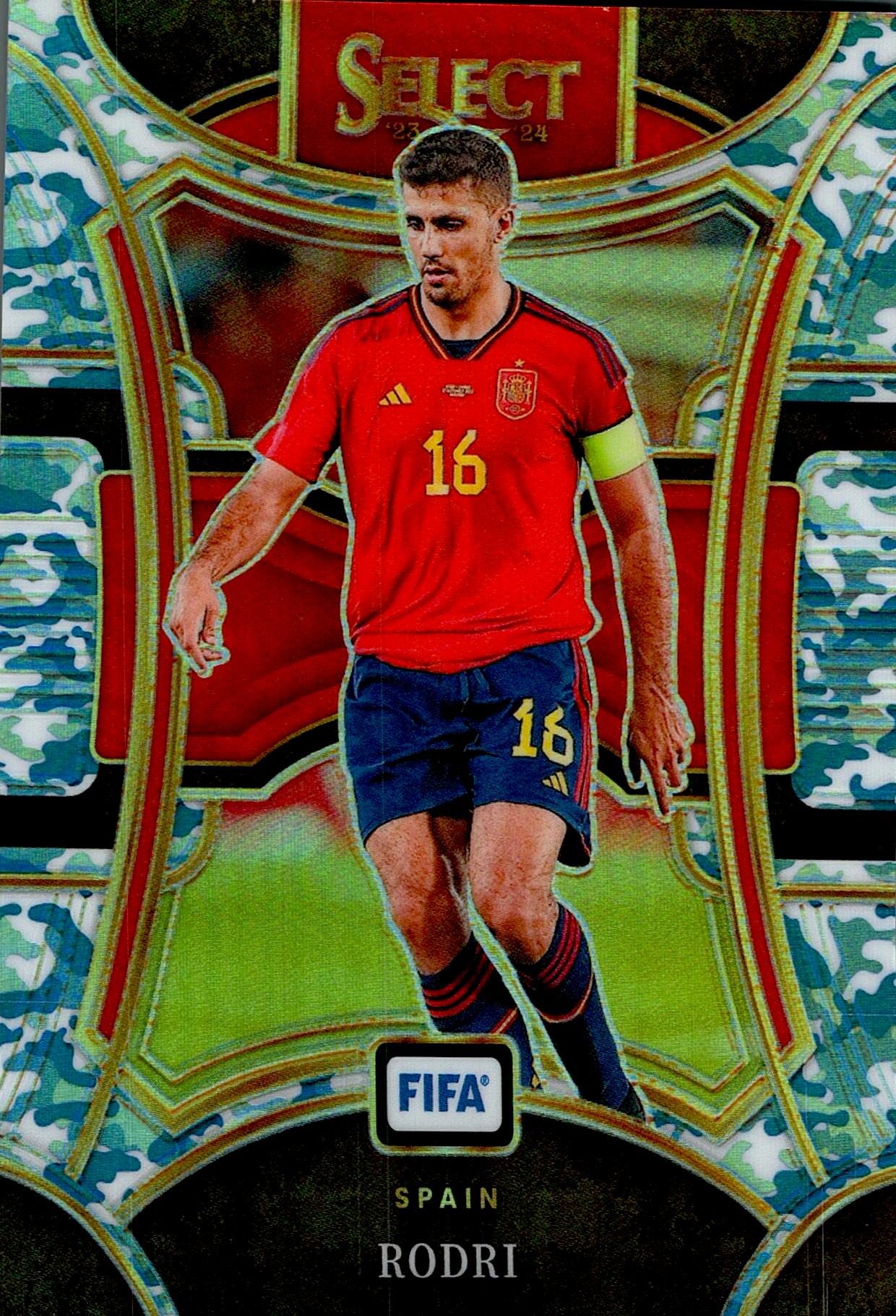 PANINI SELECT FIFA 2023/2024 RODRI CAMO Nº198 NUMERADA /99