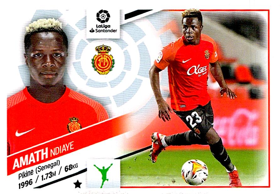 Cromo Liga Este 2022/2023 AMATH RCD MALLORCA Nº17A