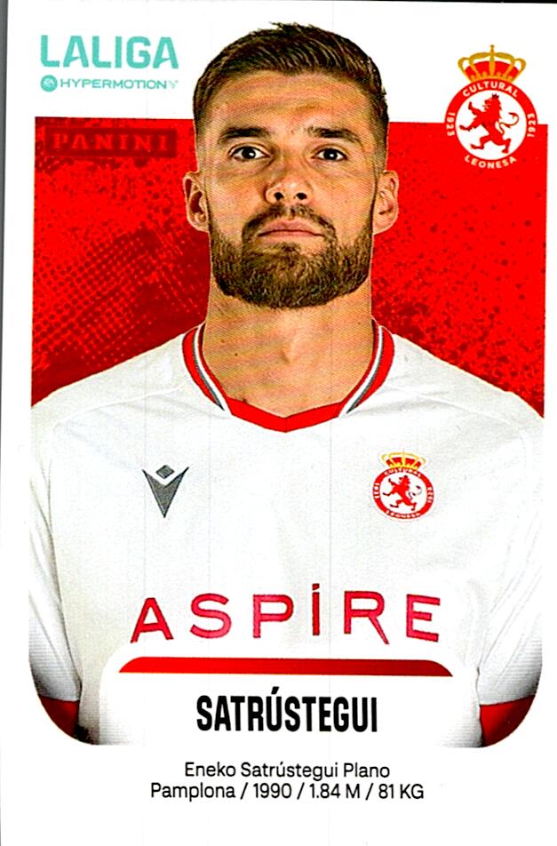 LALIGA HYPERMOTION 2025-26 SATRUSTEGUI CULTURAL LEONESA Nº160A