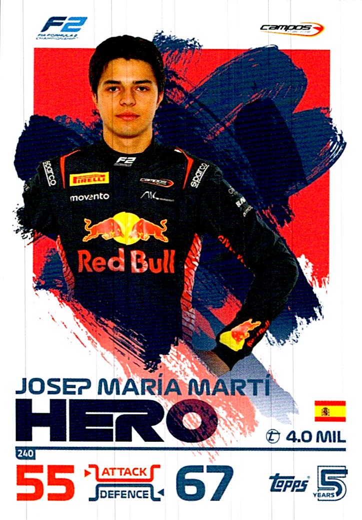TOPPS TURBO ATTAX 2024 Nº240