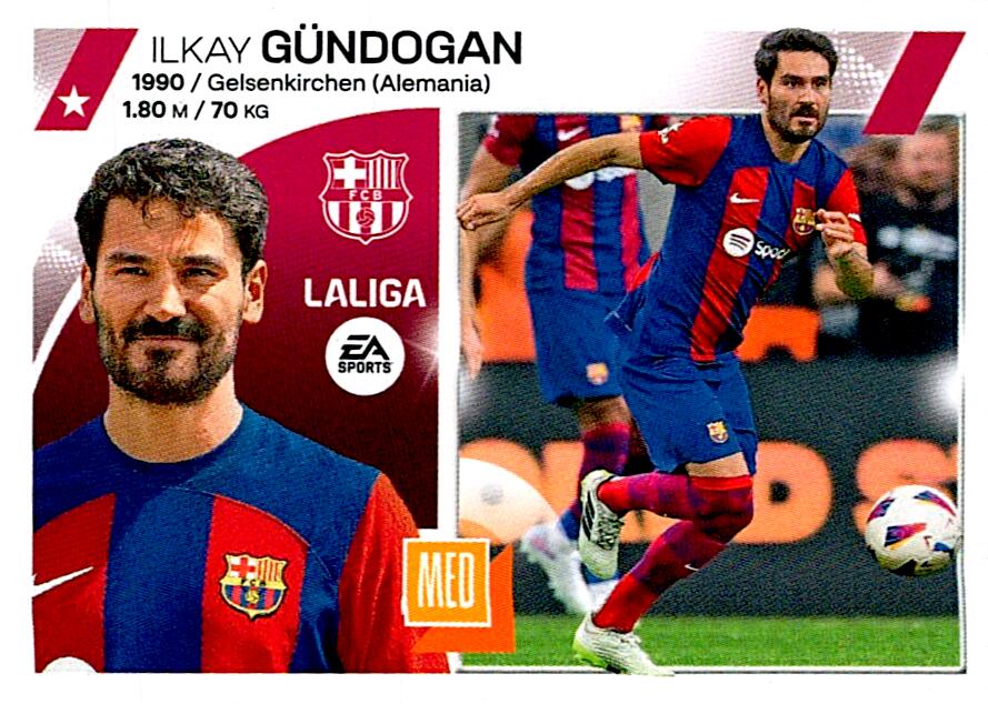 LIGA ESTE 2023/2024 GÜNDOGAN ULTIMO FICHAJE Nº26 SEGUNDA EDICION
