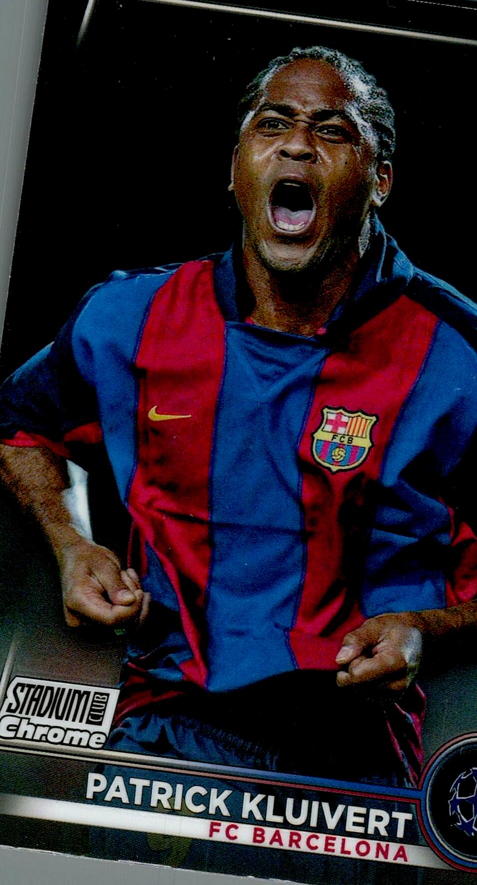 TOPPS STADIUM CHROME 2022/2023 PATRICK KLUIVERT Nº95