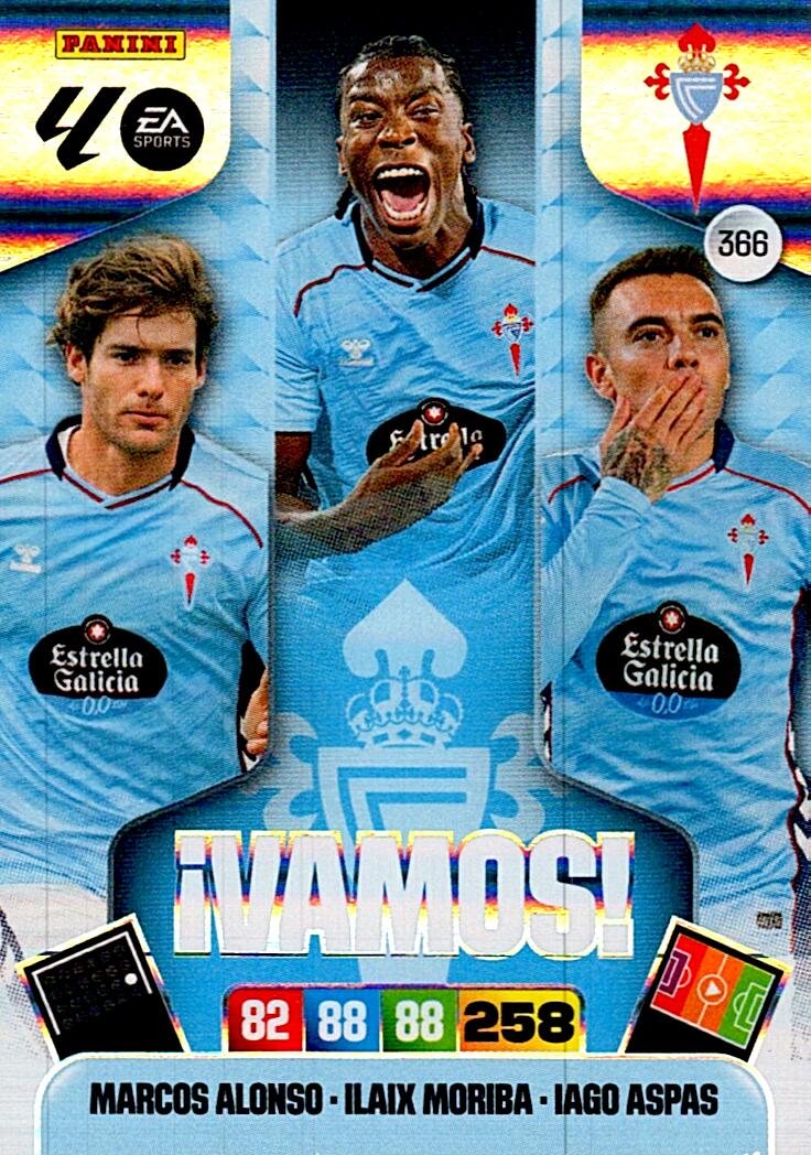 ADRENALYN LA LIGA 2025/2026 RC CELTA ¡VAMOS! Nº366