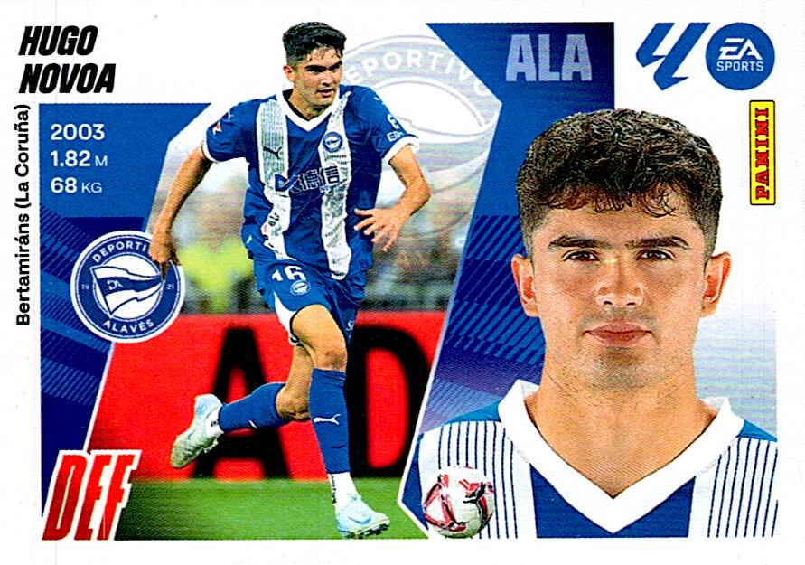 LIGA ESTE 2025/2026 D. ALAVES HUGO NOVOA Nº6