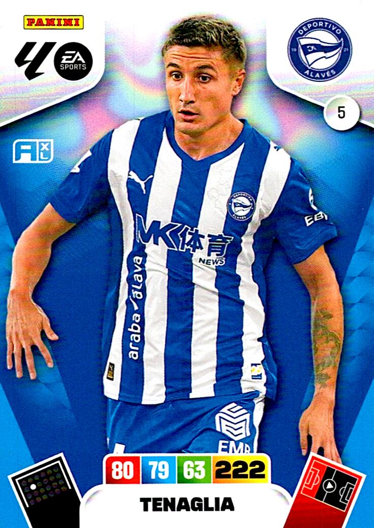 ADRENALYN LA LIGA 2025/2026 TENAGLIA D. ALAVES Nº5