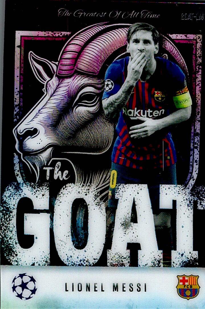 Match Attax Extra 2025 Lionel Messi The Goat nºGOAT-LM