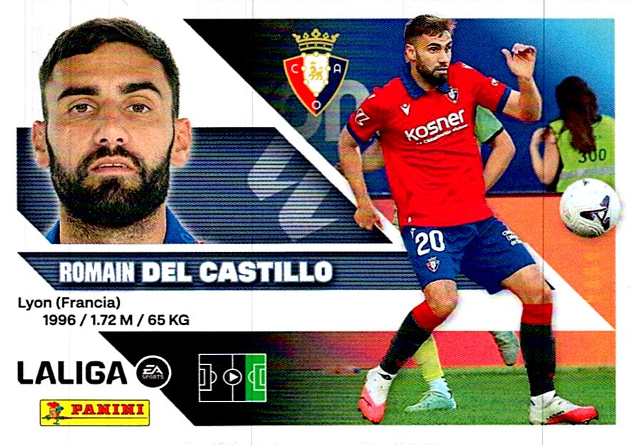 LIGA ESTE 2026/2027 ROMAIN DEL CASTILLO FICHAJE Nº46 CUARTA EDICION