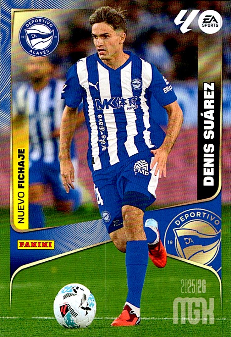 MEGACRACKS 2025/2026 DENIS SUAREZ ULTIMO FICHAJE Nº483 TERCERA EDICION