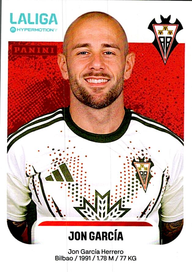 LALIGA HYPERMOTION 2025-26 JON GARCIA ALBACETE Nº7