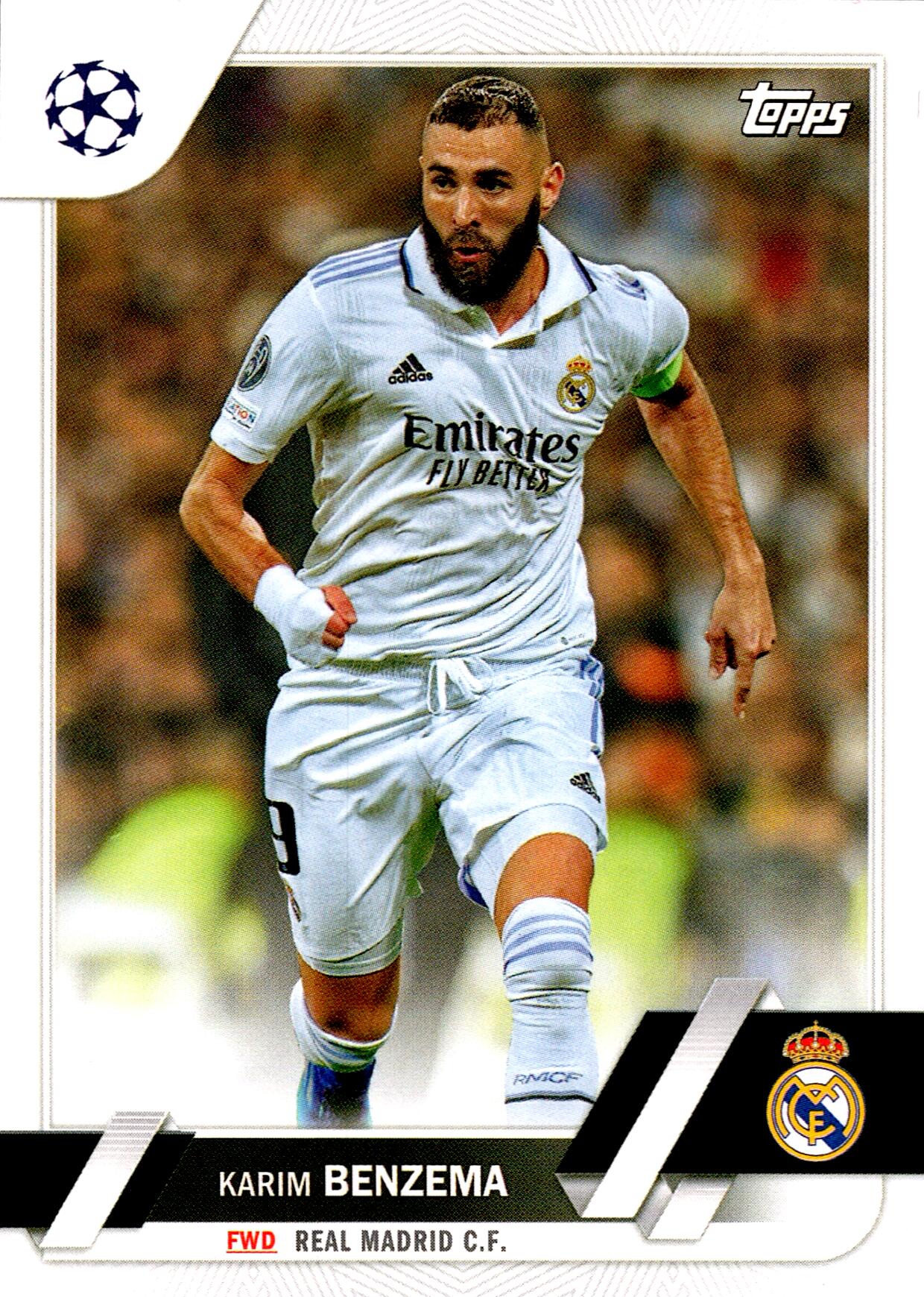 TOPPS UEFA CHAMPIONS LEAGUE 2022/2023 BANZEMA Nº14