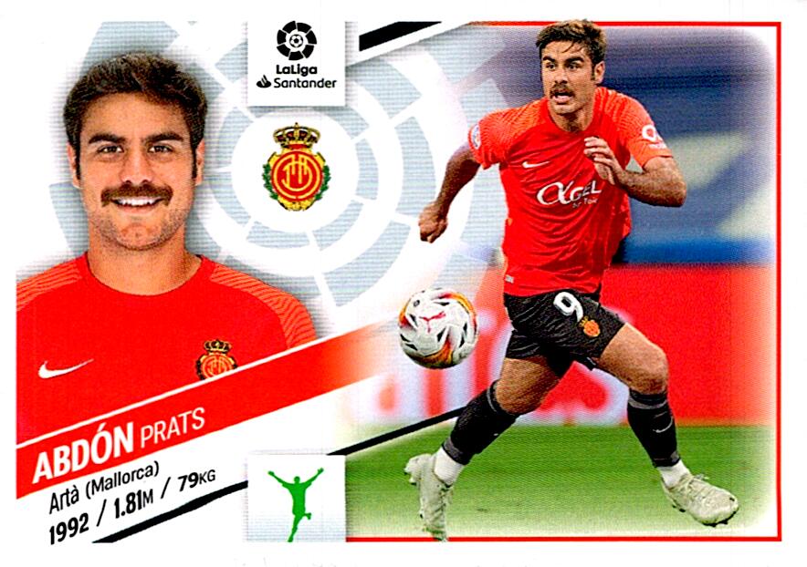 Cromo Liga Este 2022/2023 ABDON RCD MALLORCA Nº18