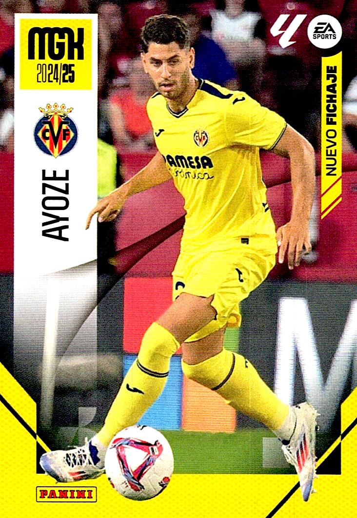 MEGACRACKS 2024/2025 AYOZE NUEVO FICHAJE Nº466 TERCERA EDICION