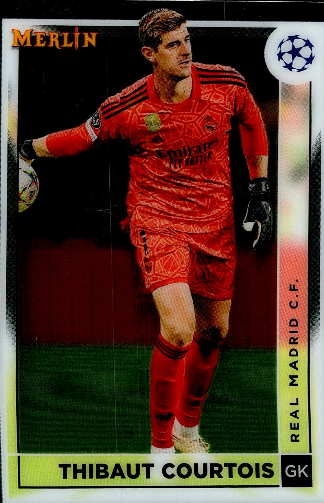 TOPPS MERLIN UCL 2022/2023 THIBAUT COURTOIS Nº117