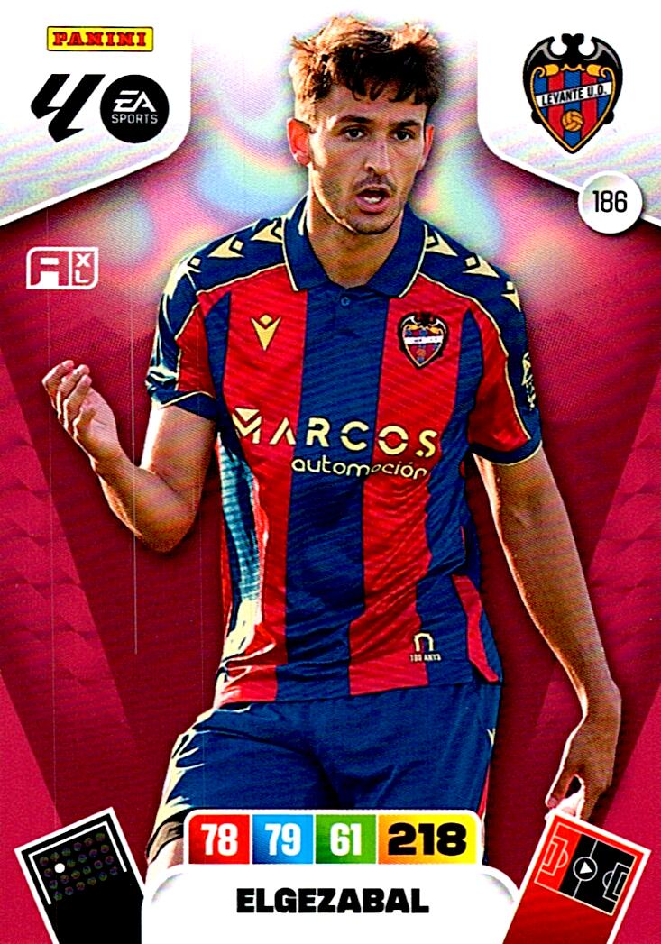 ADRENALYN LA LIGA 2025/2026 ELGEZABAL LEVANTE UD Nº186
