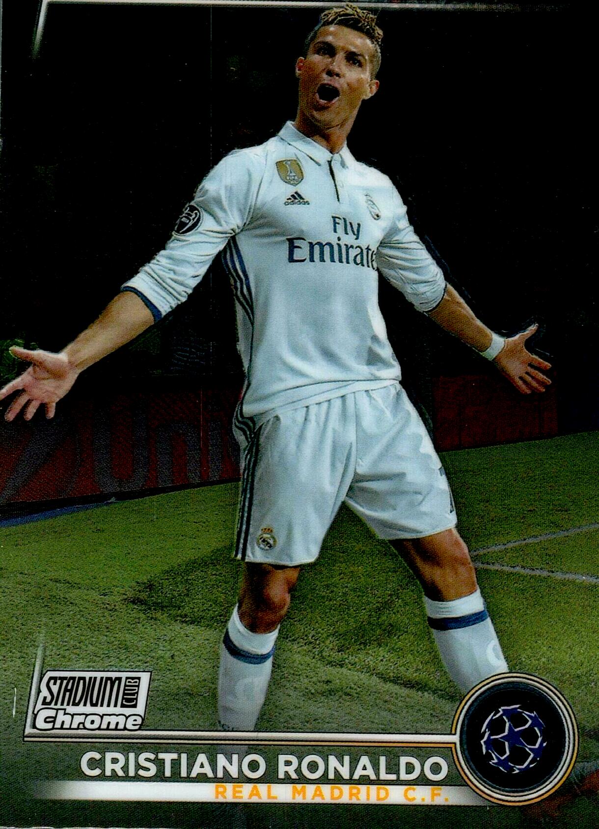 TOPPS STADIUM CHROME UCL 2022/2023 CRISTIANO RONALDO Nº7