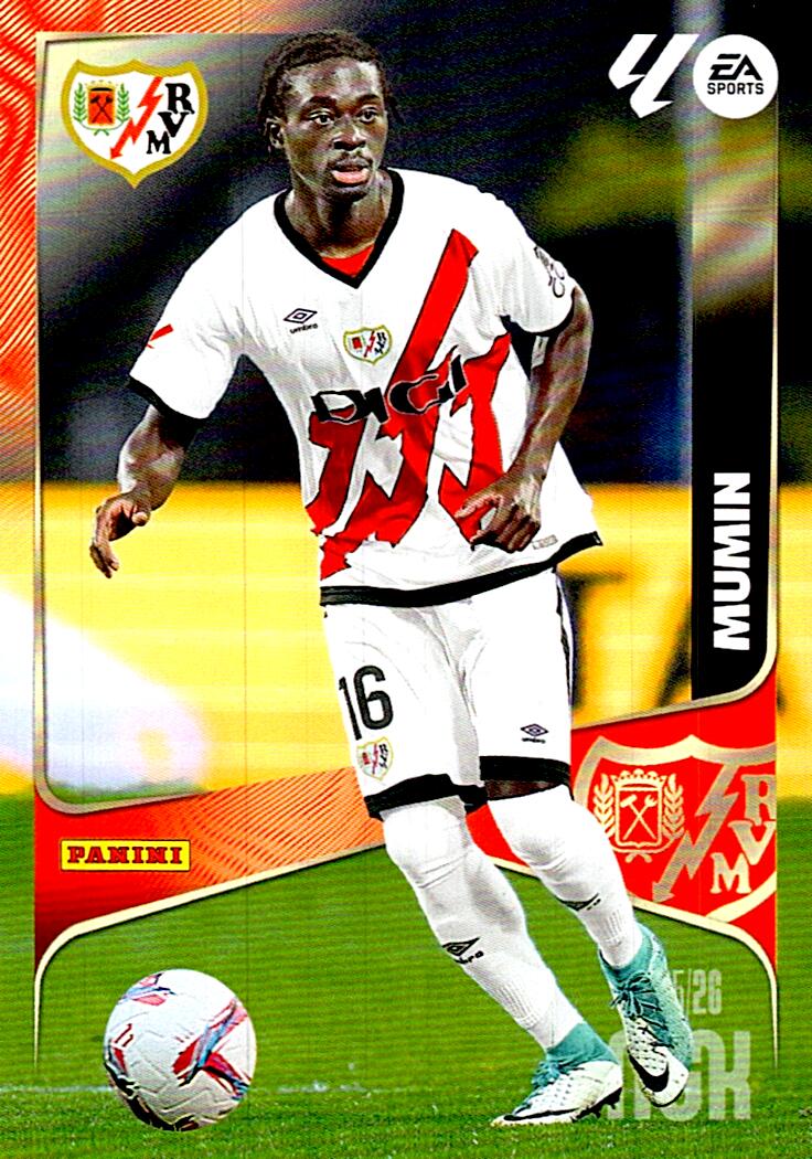 MEGACRACKS 2025/2026 MUMIN RAYO VALLECANO Nº295