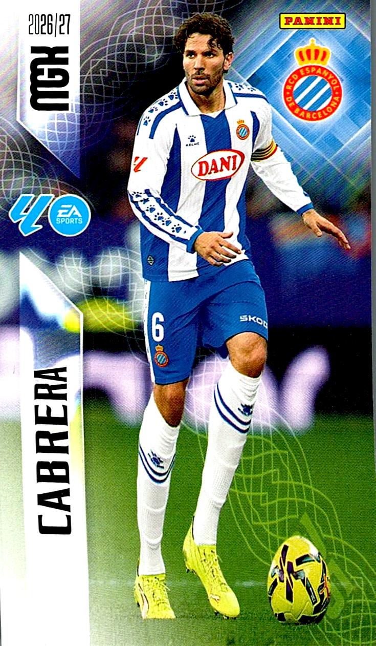 MEGACRACKS 2026/2027 CABRERA RCD ESPAYOL Nº169