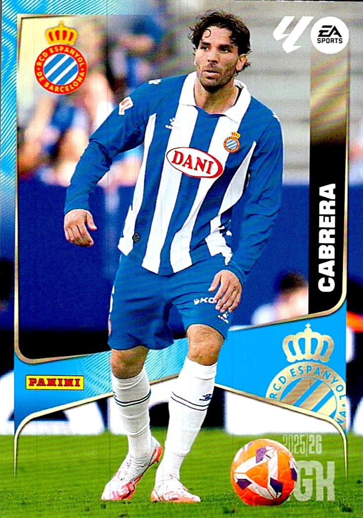 MEGACRACKS 2025/2026 RCD ESPANYOL CABRERA Nº151
