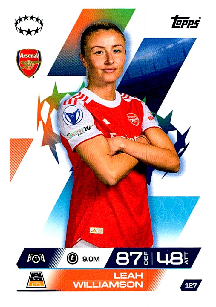 TOPPS MATCH ATTAX EXTRA 2025/26 LEA WILLIAMSON Nº127