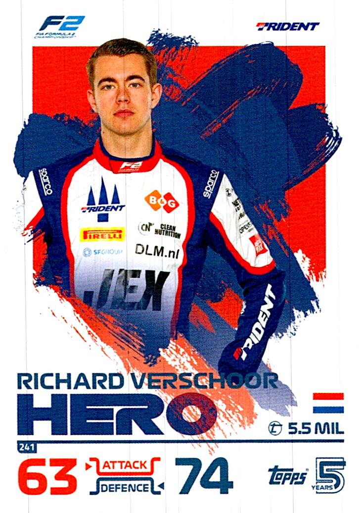 TOPPS TURBO ATTAX 2024 Nº241