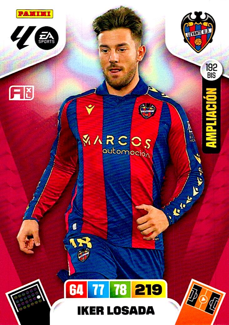 ADRENALYN LA LIGA 2025/2026 IKER LOSADA AMPLIACION Nº192 BIS