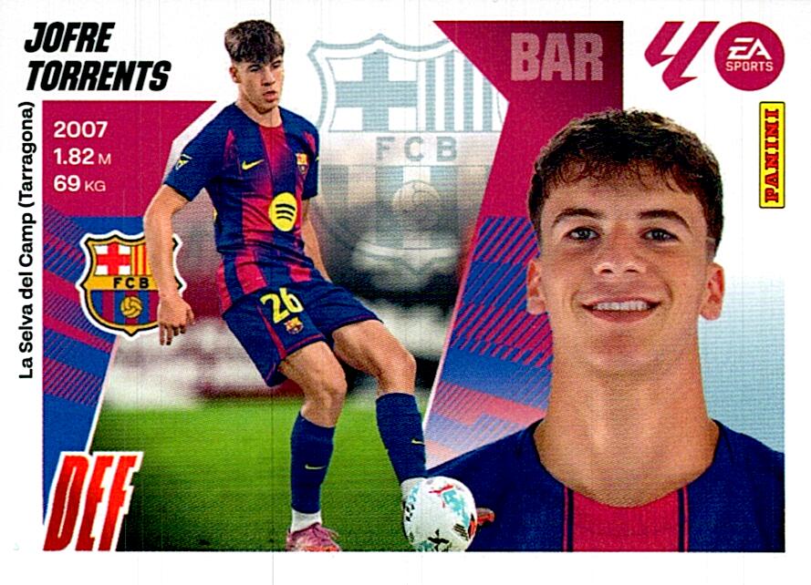 LIGA ESTE 2025/2026 JOFRE TORRENTS COLOCA Nº7 BIS TERCERA EDICION