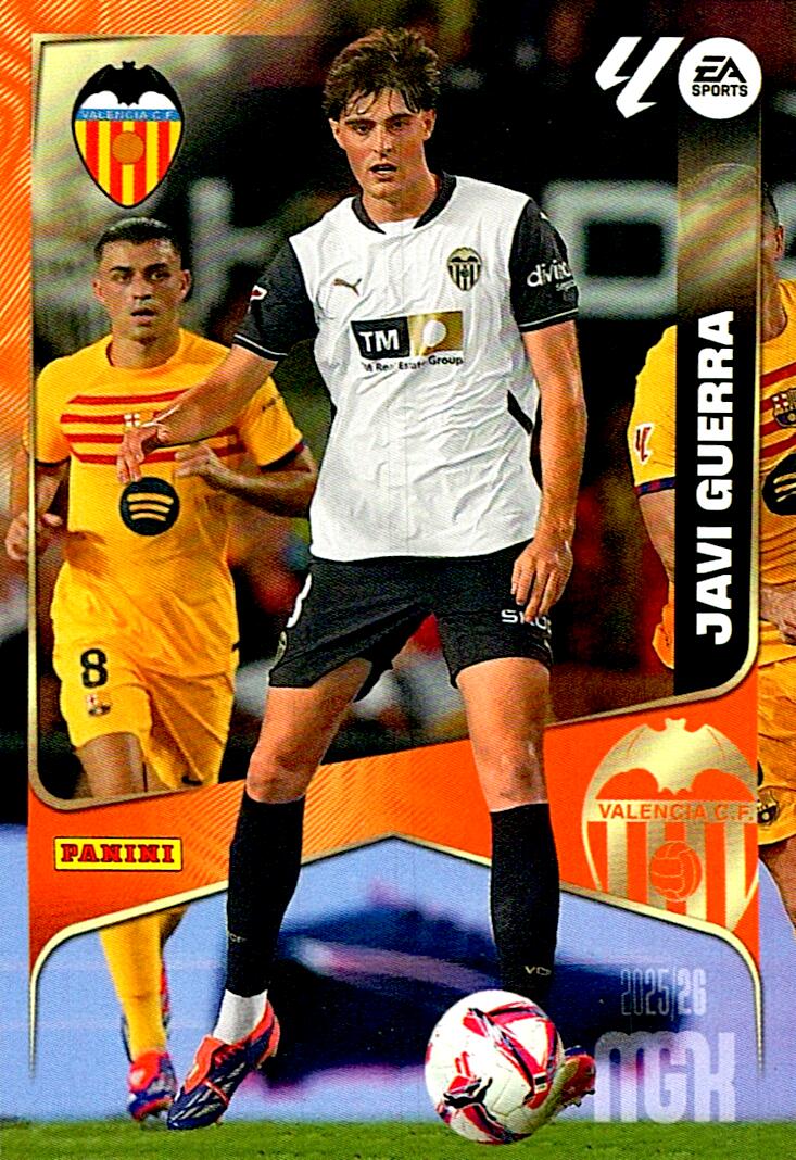 MEGACRACKS 2025/2026 JAVI GUERRA VALENCIA CF Nº355